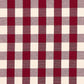 Purchase 82943 | Dutton Buffalo Check, Crimson - Schumacher Fabric