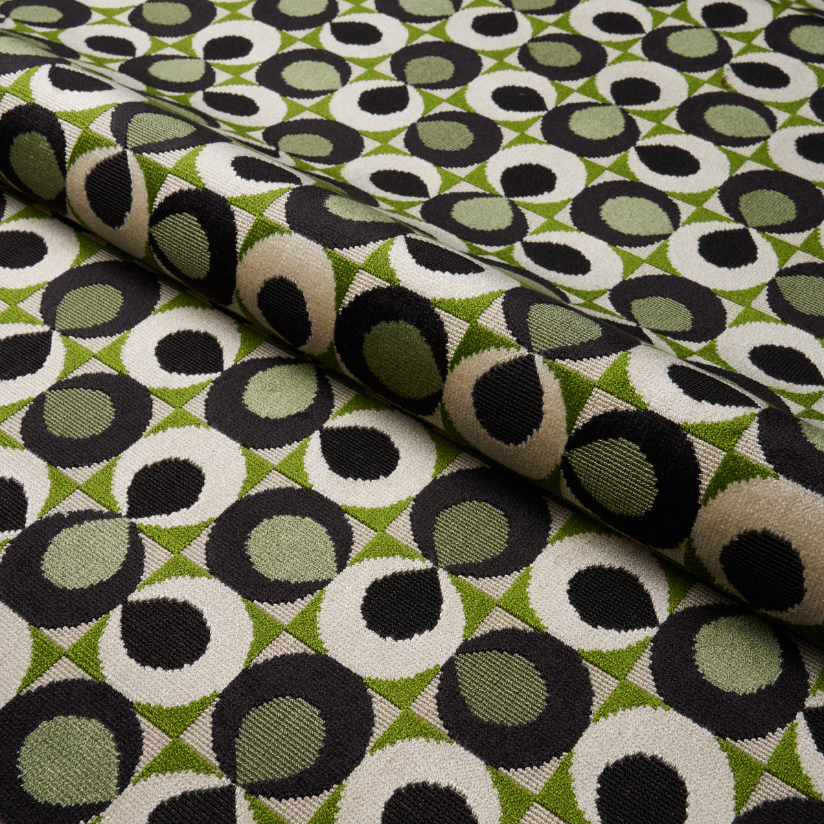 Purchase 82961 Eclipse Velvet, Spruce by Schumacher Fabric