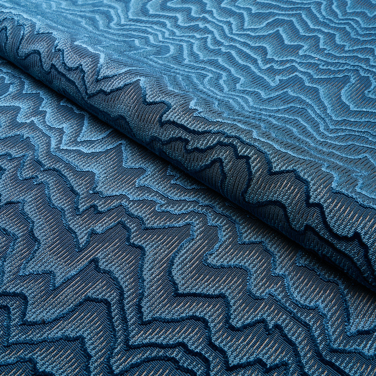 Purchase 83022 Zambezi Velvet, Slate Blue by Schumacher Fabric