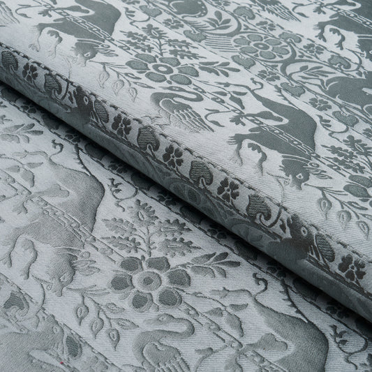 Purchase 83120 | Animali, Slate Blue - Schumacher Fabric