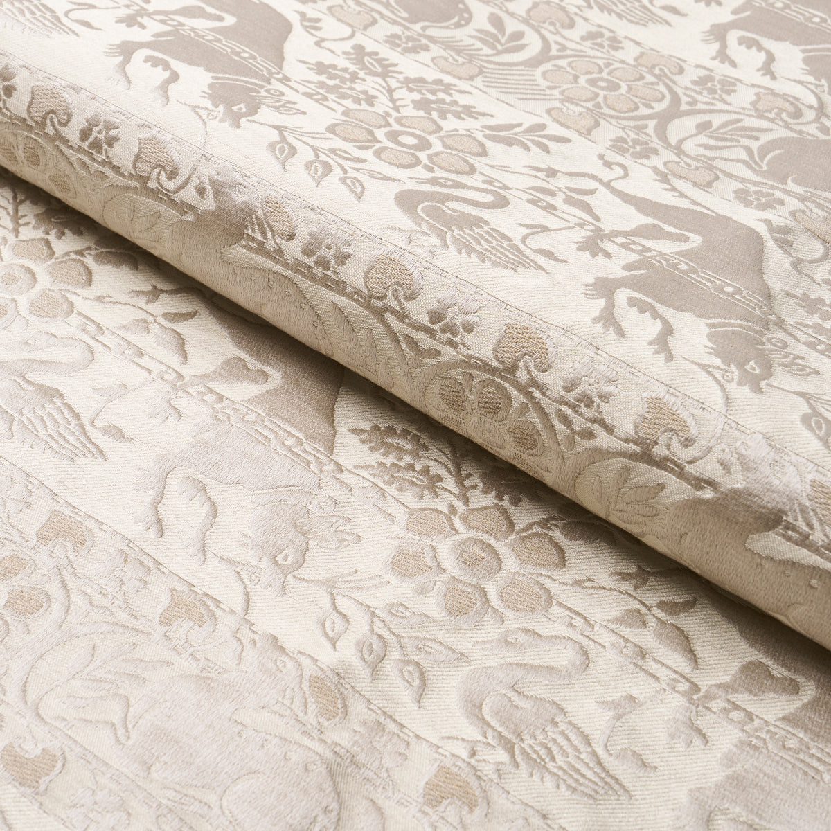 Purchase 83121 | Animali, Stone - Schumacher Fabric