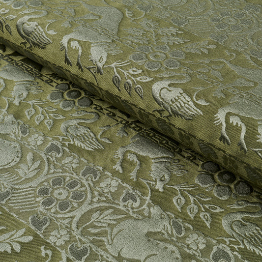 Purchase 83123 | Animali, Moss - Schumacher Fabric