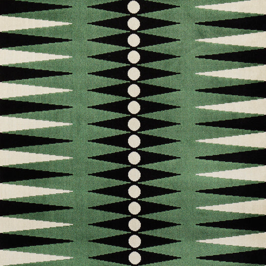 Purchase 83202 | Backgammon Cut Velvet, Green - Schumacher Fabric