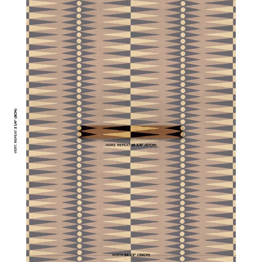 Purchase 83203 | Backgammon Cut Velvet, Ochre - Schumacher Fabric