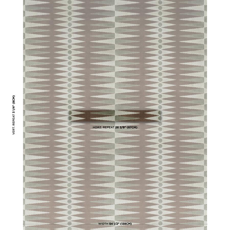 Purchase 83204 | Backgammon Cut Velvet, Verdure - Schumacher Fabric