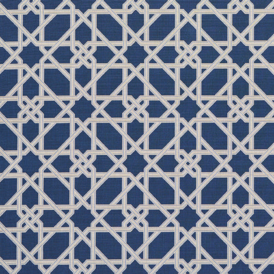 Purchase 83220 | Le Maroc Épingle, Blue - Schumacher Fabric