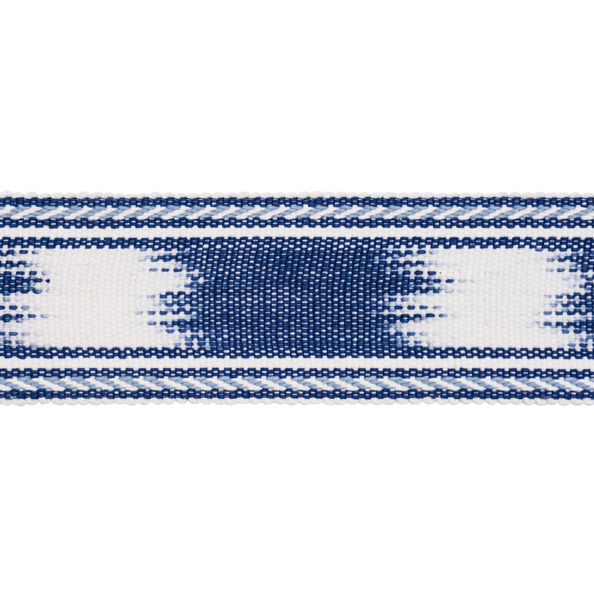 Purchase 83240 | Banyan Tape Narrow, Blue - Schumacher Trim