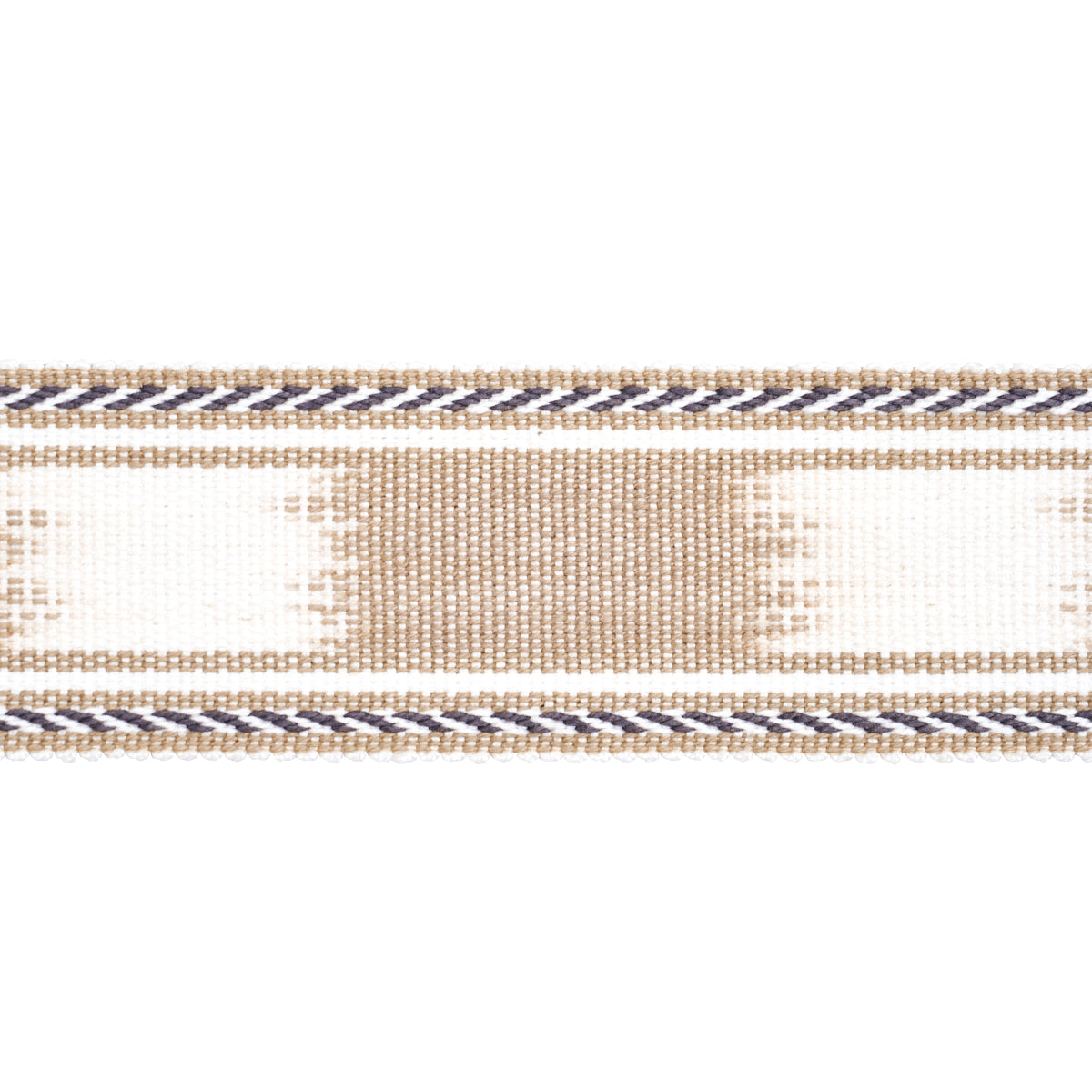 Purchase 83243 | Banyan Tape Narrow, Sand - Schumacher Trim