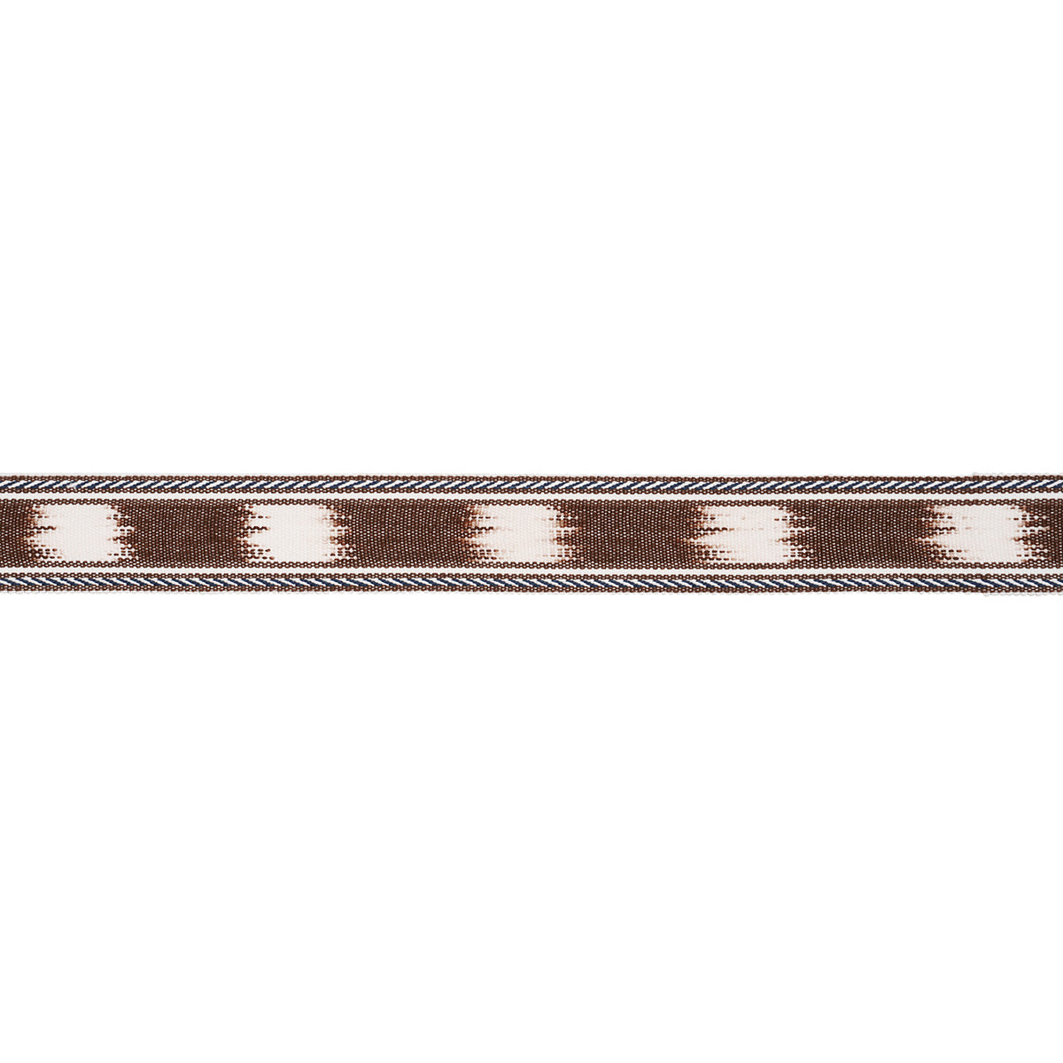 Purchase 83244 | Banyan Tape Narrow, Brown - Schumacher Trim