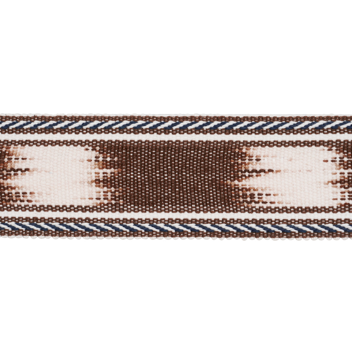 Purchase 83244 | Banyan Tape Narrow, Brown - Schumacher Trim