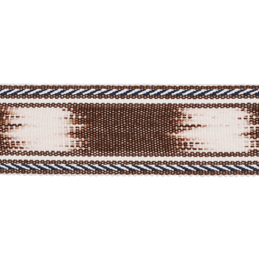Purchase 83244 | Banyan Tape Narrow, Brown - Schumacher Trim