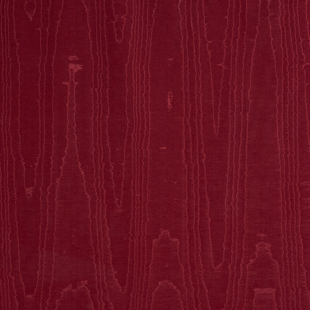 Purchase 83254 | Beau Cotton Linen Moire, Crimson - Schumacher Fabric