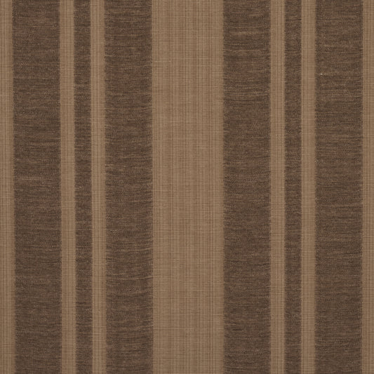 Purchase 83260 | Simon Wool Linen Stripe, Brown - Schumacher Fabric