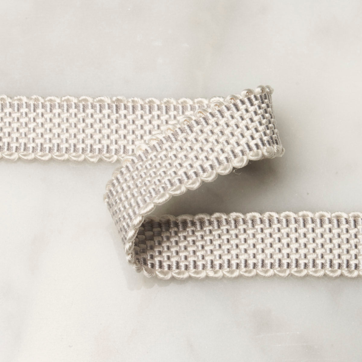 Purchase 83361 | Frances Silk Gimp, Grey - Schumacher Trim