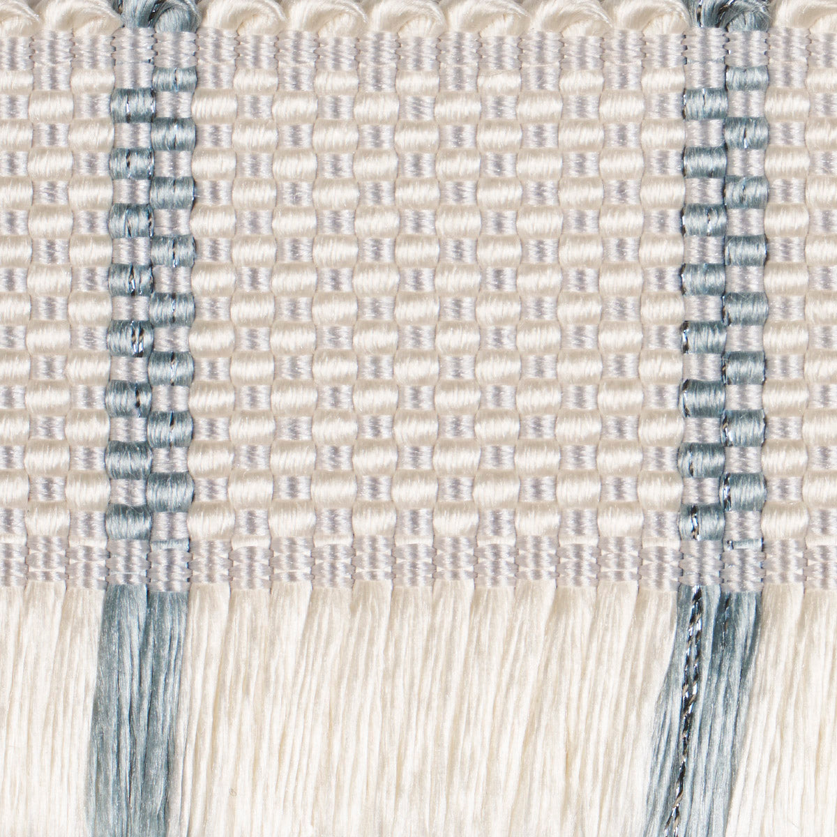 Purchase 83372 | Frances Silk Fringe, Mineral - Schumacher Trim