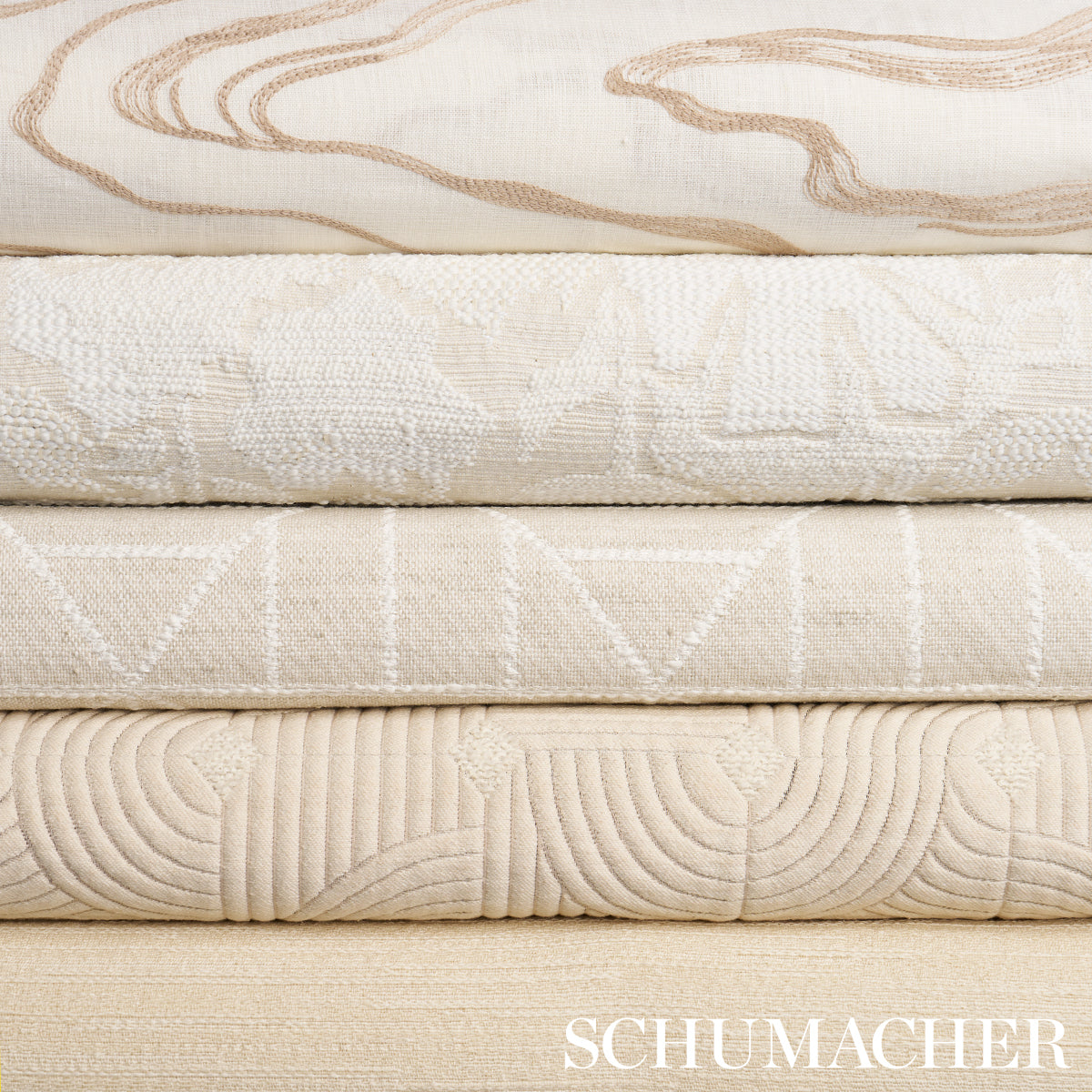 Purchase 83451 | Wild Flower, Ivory - Schumacher Fabric