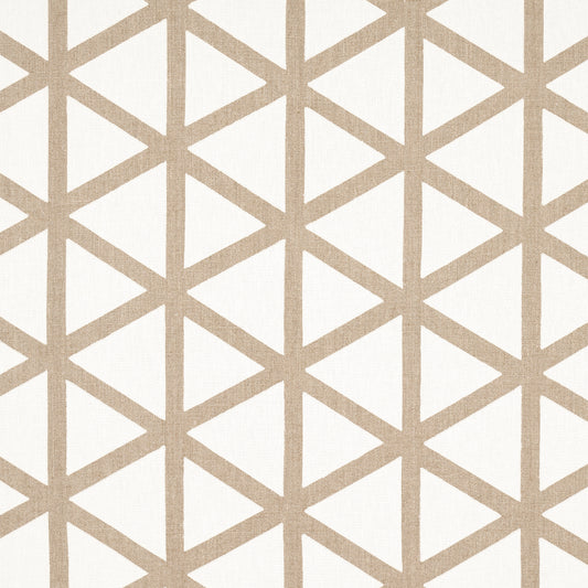 Purchase 83460 | Tipton Applique, Flax - Schumacher Fabric