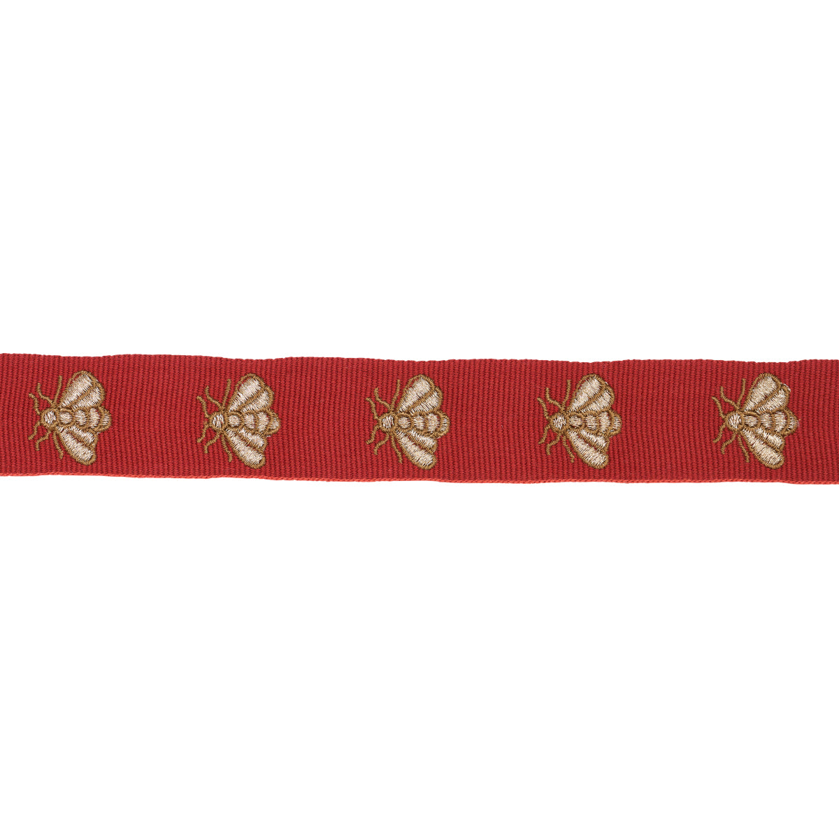 Purchase 83530 | Hubert'S Bees Tape, Rouge & Gold - Schumacher Trim