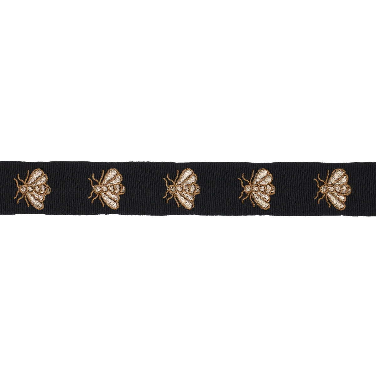 Purchase 83531 | Hubert'S Bees Tape, Noir & Gold - Schumacher Trim