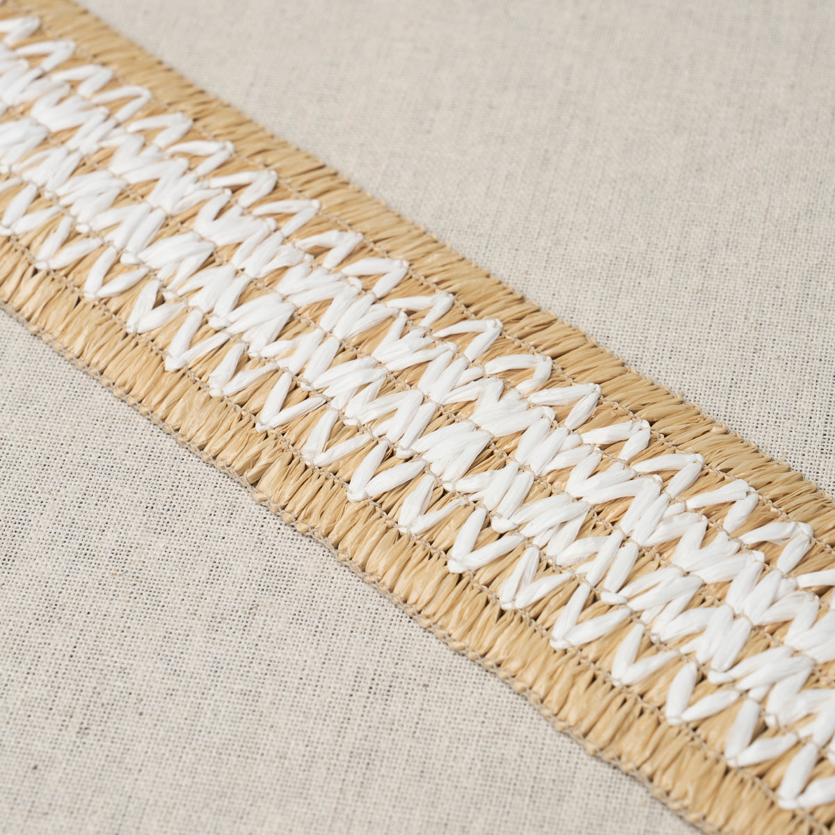 Purchase 83550 | Raphiinae Tape, Natural - Schumacher Trim