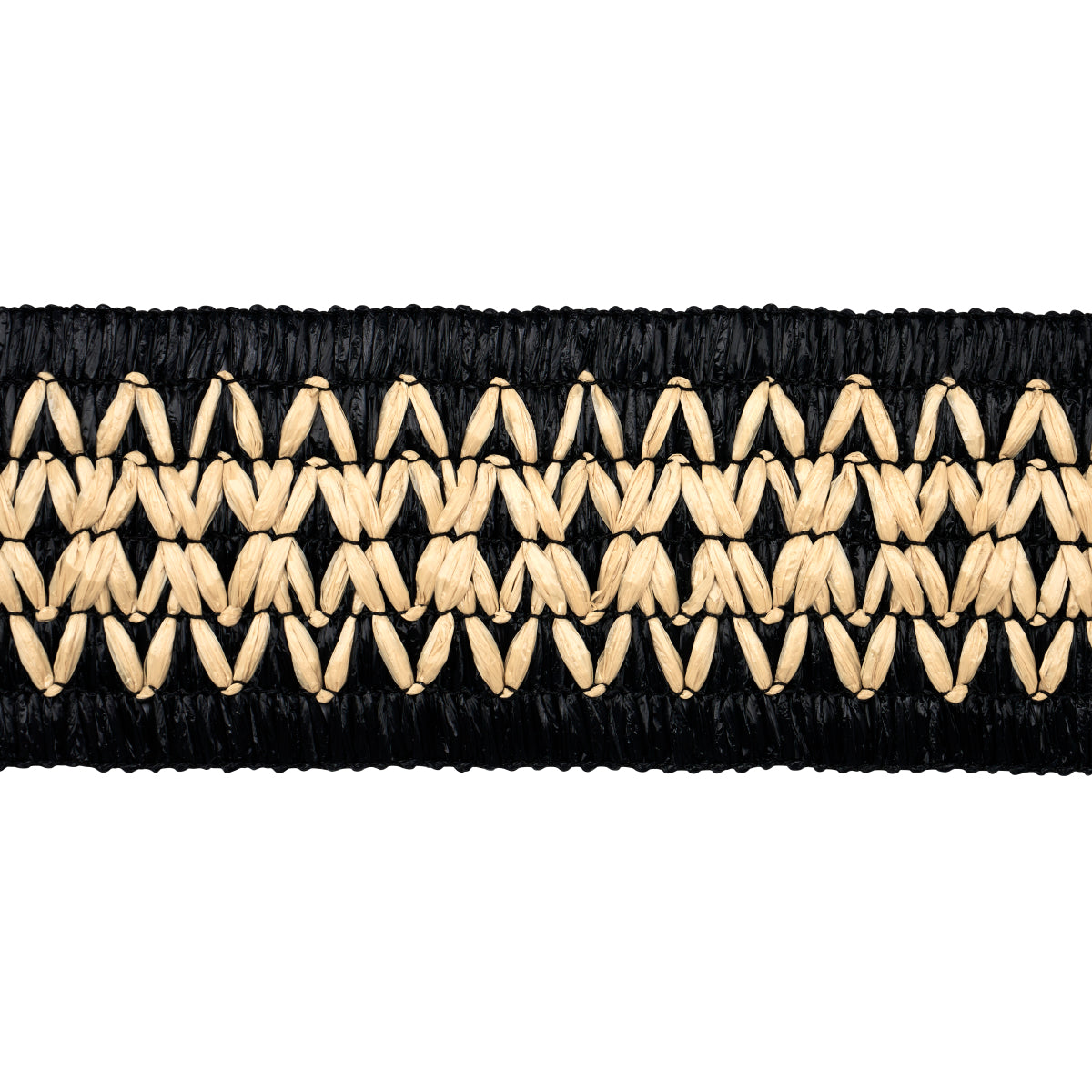 Purchase 83551 | Raphiinae Tape, Black - Schumacher Trim