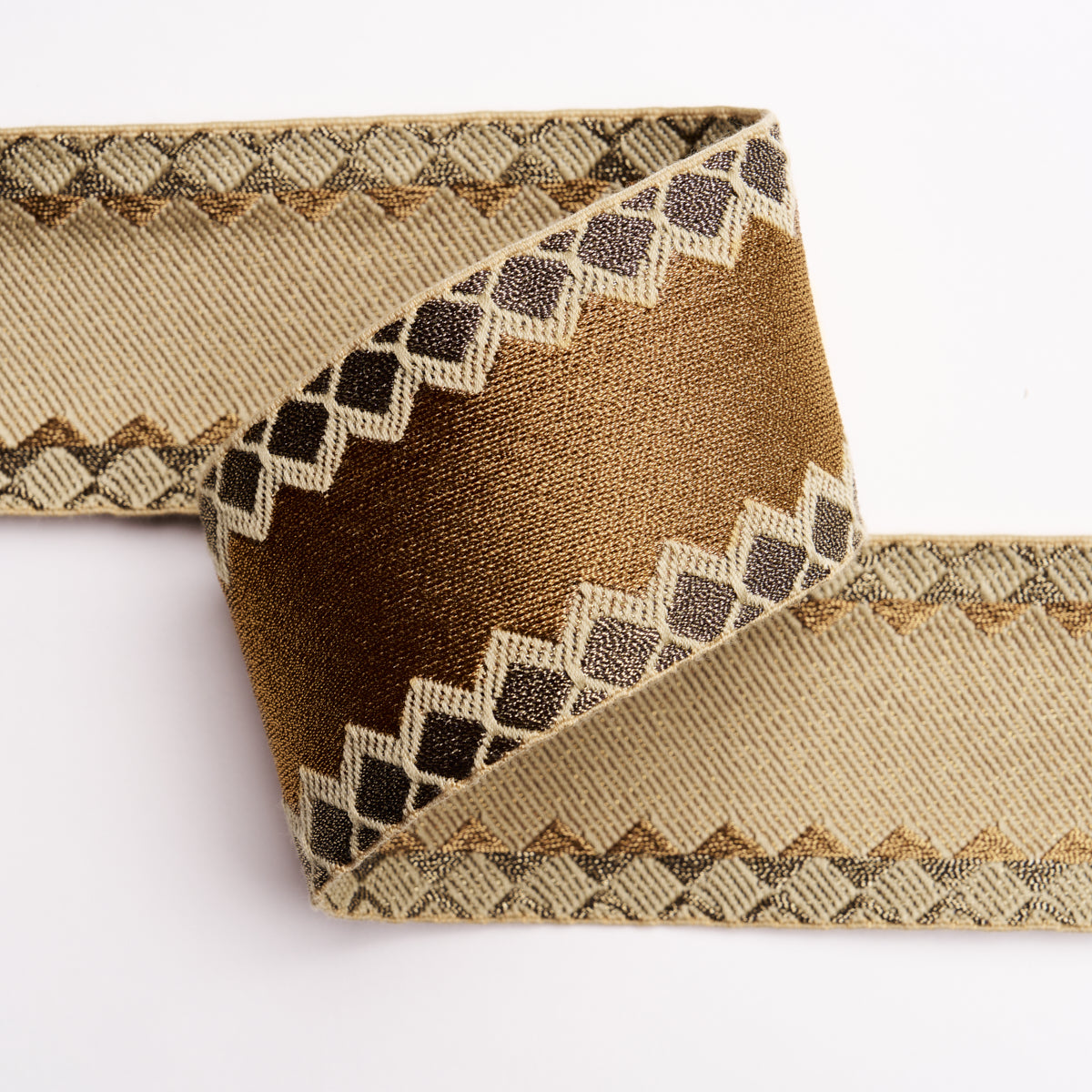 Purchase 83561 | Allure Metallic Tape, Copper - Schumacher Trim