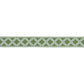 Purchase 83590 | Squared Away Trellis Tape, Green - Schumacher Trim