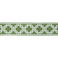 Purchase 83590 | Squared Away Trellis Tape, Green - Schumacher Trim