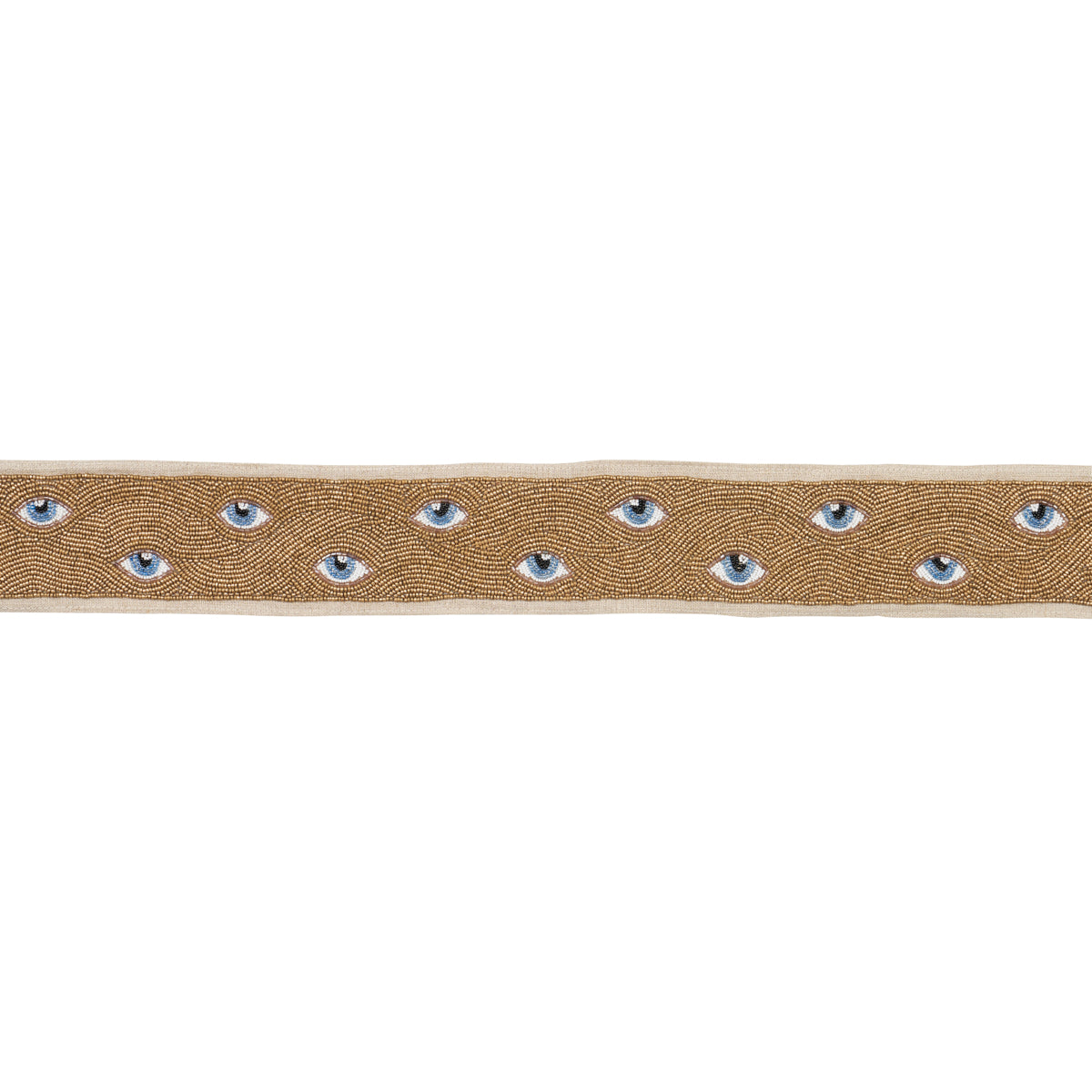 Purchase 83621 | Mind'S Eye Beaded Tape, Blue & Gold - Schumacher Trim
