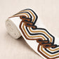 Purchase 83632 | The Twist Embroidered Tape, Brown - Schumacher Trim