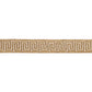Purchase 83641 | Delphi Beaded Tape, Gold On Natural - Schumacher Trim