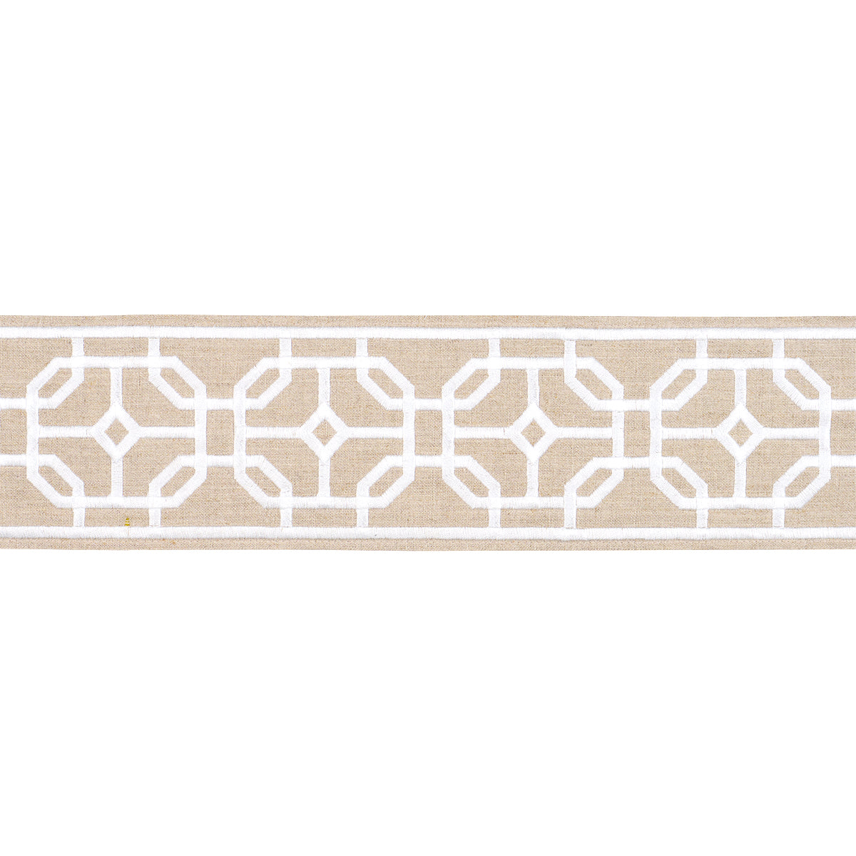 Purchase 83653 | Gazebo Trellis Tape, Natural - Schumacher Trim