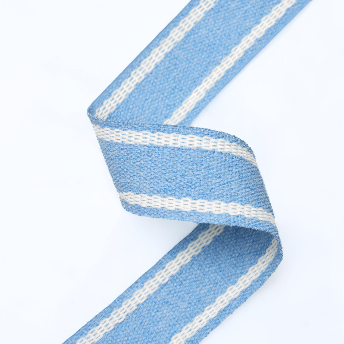 Purchase 83670 | Sullivan Tape Narrow Indoor/Outdoor, Blue - Schumacher Trim