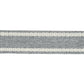 Purchase 83671 | Sullivan Tape Narrow Indoor/Outdoor, Grey - Schumacher Trim