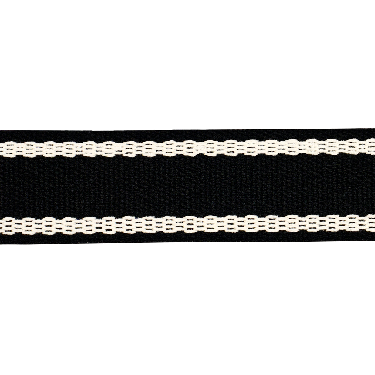 Purchase 83674 | Sullivan Tape Narrow Indoor/Outdoor, Black - Schumacher Trim