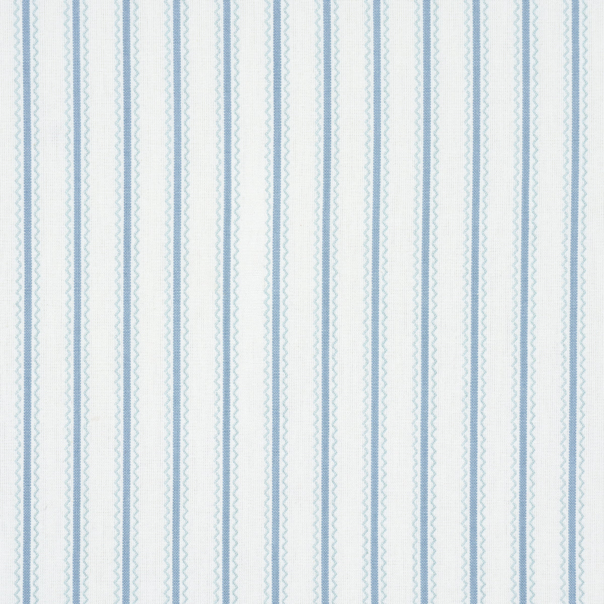 Purchase 83701 | Birdie Ticking Stripe, China Blue - Schumacher Fabric