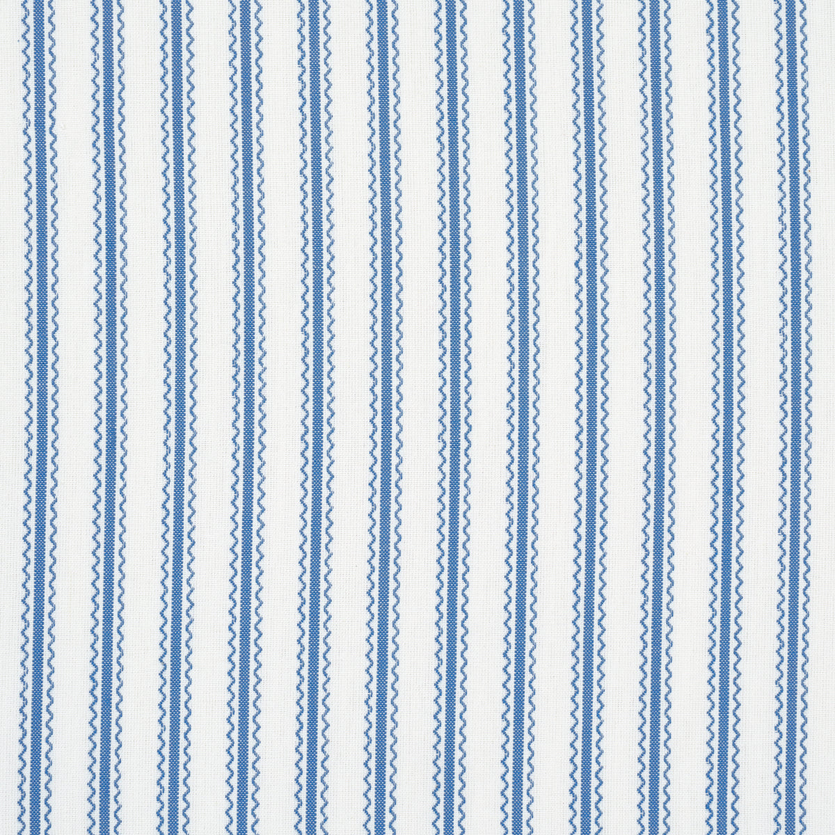 Purchase 83702 | Birdie Ticking Stripe, Indigo - Schumacher Fabric