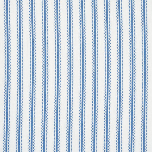 Purchase 83702 | Birdie Ticking Stripe, Indigo - Schumacher Fabric