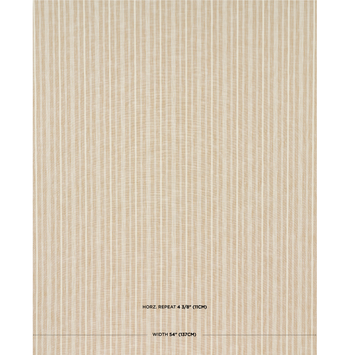 Purchase 83711 | Lucy Stripe, Neutral - Schumacher Fabric