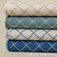Purchase 83760 | Maggie Lattice, China Blue - Schumacher Fabric