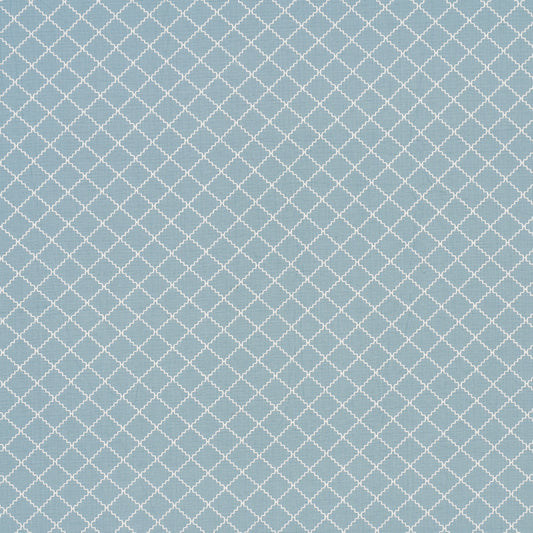 Purchase 83760 | Maggie Lattice, China Blue - Schumacher Fabric