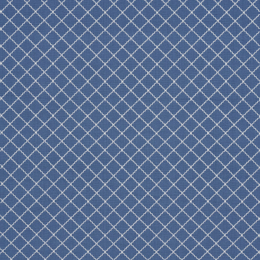 Purchase 83762 | Maggie Lattice, Cobalt - Schumacher Fabric