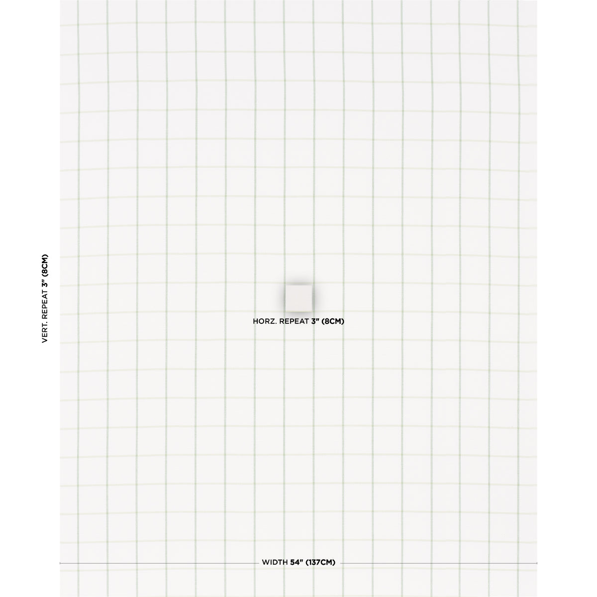 Purchase 83786 | Frannie Windowpane, Leaf Green - Schumacher Fabric