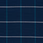 Purchase 83787 | Frannie Windowpane, Navy - Schumacher Fabric