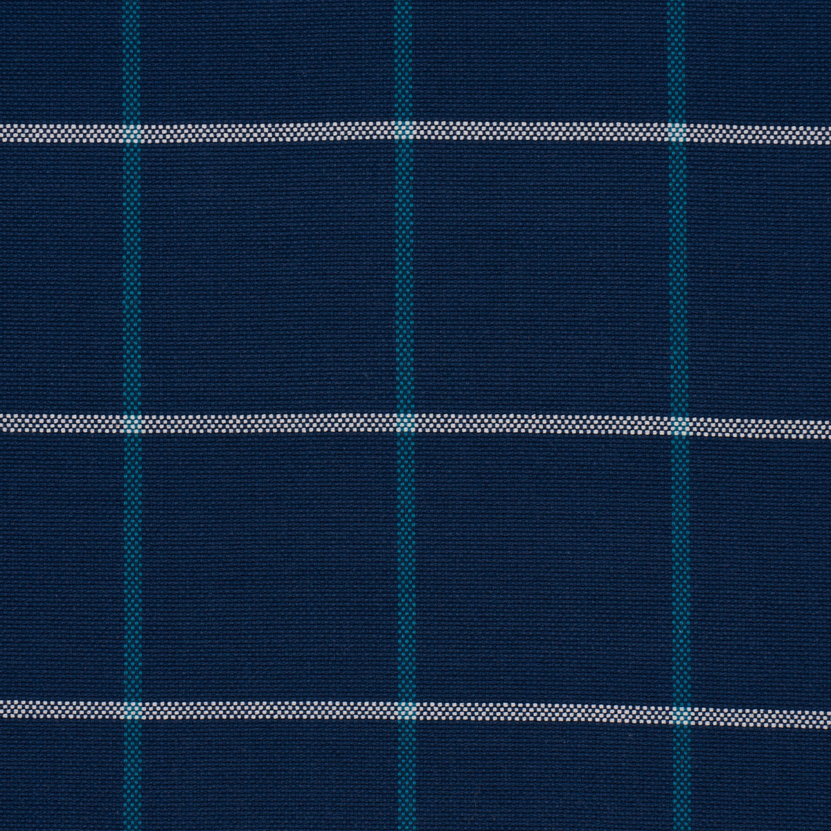 Purchase 83787 | Frannie Windowpane, Navy - Schumacher Fabric