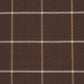 Purchase 83788 | Frannie Windowpane, Chocolate - Schumacher Fabric