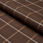 Purchase 83788 | Frannie Windowpane, Chocolate - Schumacher Fabric