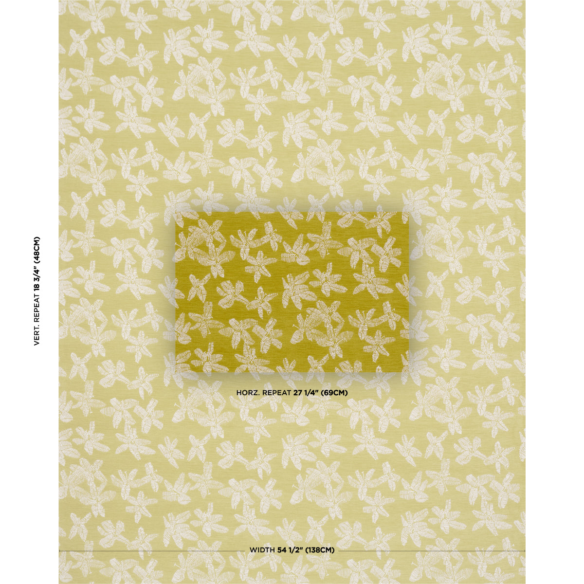 Purchase 83814 | Hibiscus, Citron Vert - Schumacher Fabric