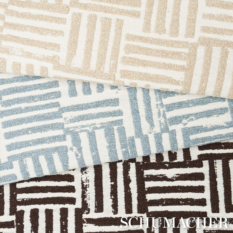 Purchase 83820 | Patchwork, Cacao - Schumacher Fabric