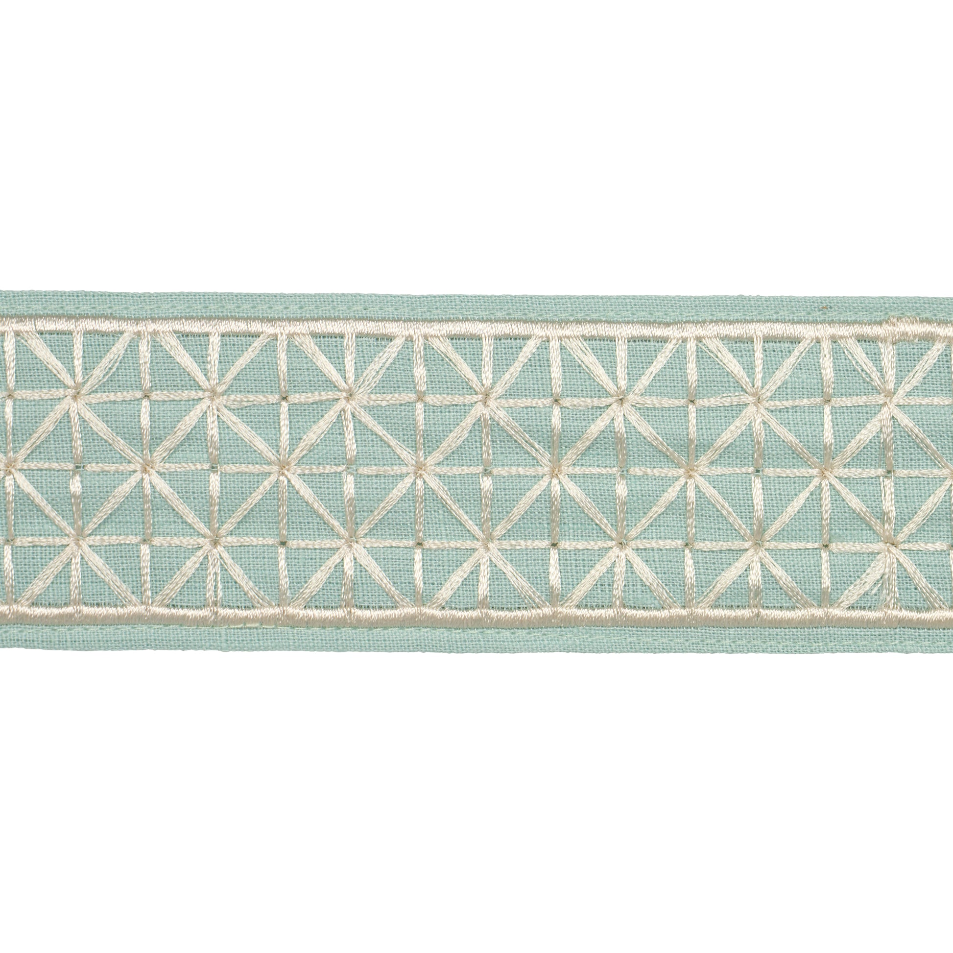 Purchase 83852 | Directoire Tape Narrow, Teal - Schumacher Trim